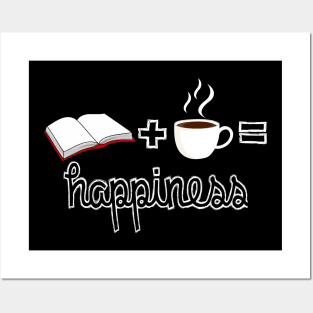 Books And Coffee Make Me Happy Posters and Art